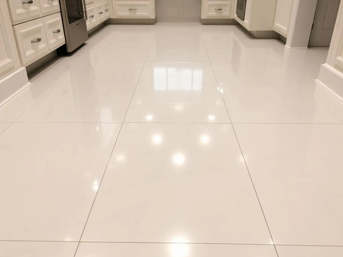 Tile and grout that looks new — and stays that way.